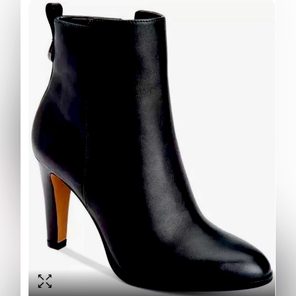 COACH Jemma Booties Color Black Size 7.5